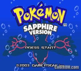 pokemon sapphire download.